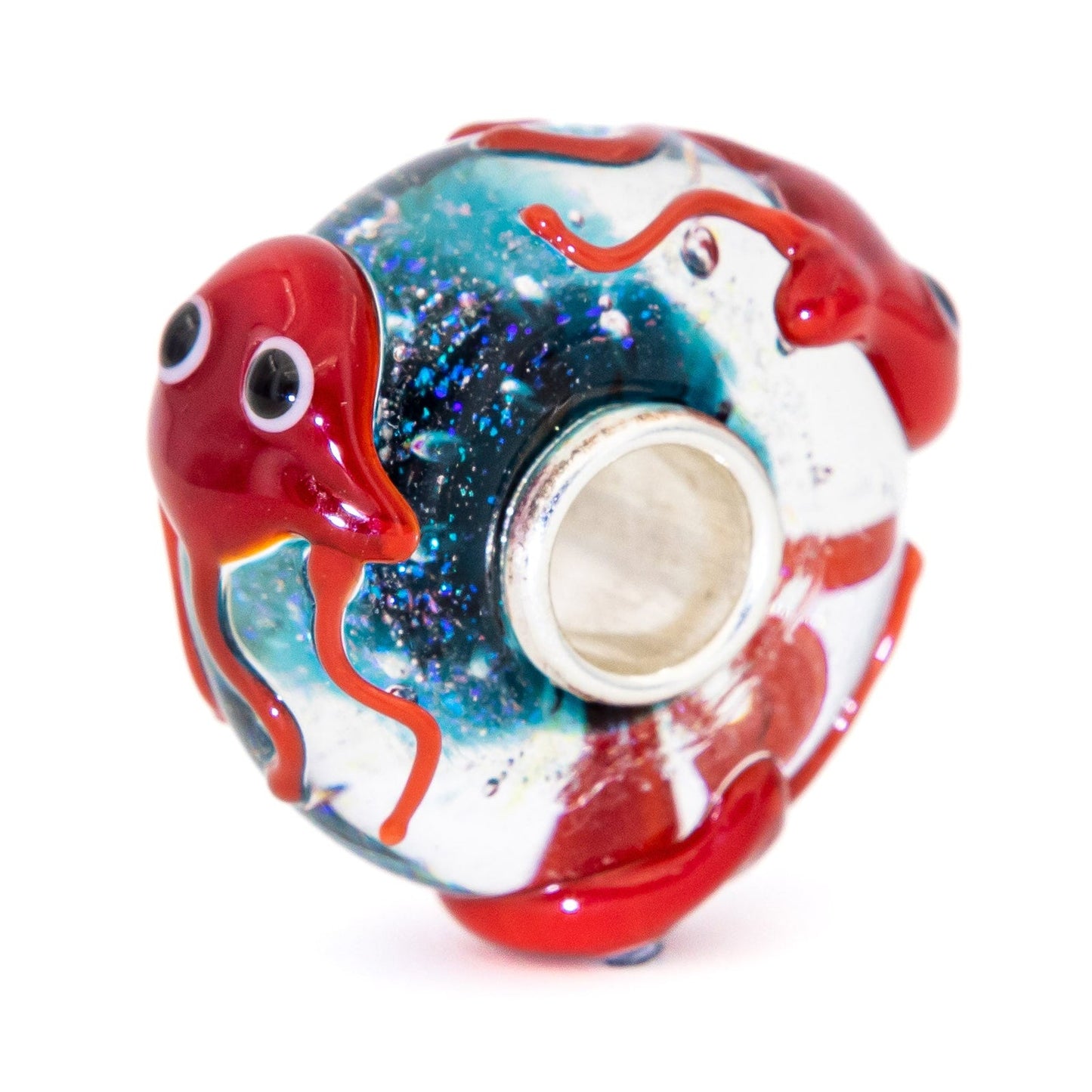 Elfbeads Night Ocean Jellyfishes (G220623) glass Bead - The Alternative Bead official German Retailer. Buy 4 get 5 - free DHL Shipping for all orders above 150 ?