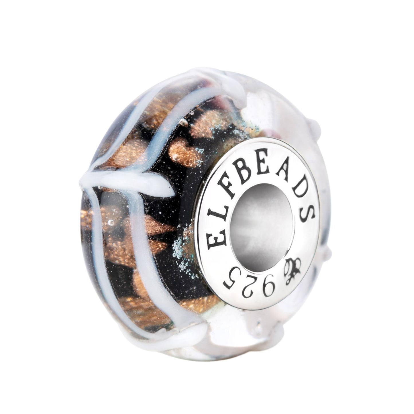 Elfbeads Nightmare Web Melody glass Bead by The Alternative Bead. Your official Elfbeads Retailer from Germany