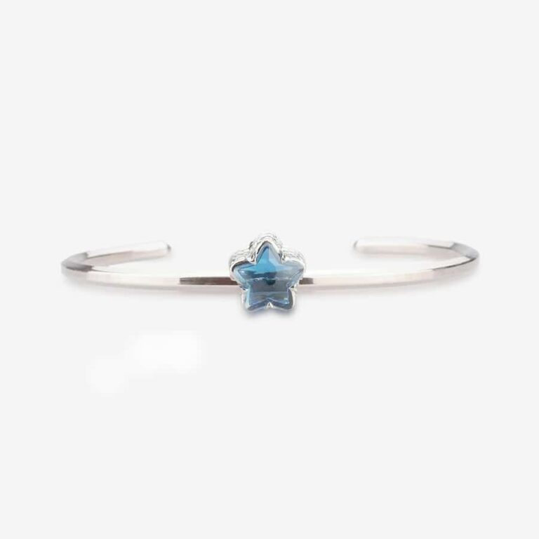 Praan Nighttime Star Crystal Charm blue glass Bead by The Alternative Bead. Your official Praan Retailer from Germany
