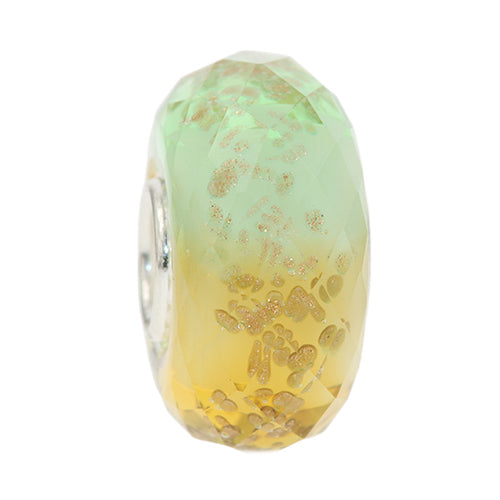 Ogerbeads Honey Dew Pixiedust Fragments green; yellow; gold glass Bead by The Alternative Bead. Your official Ogerbeads Retailer from Germany
