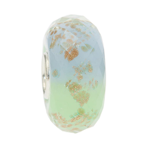 Ogerbeads Shimmer Pixiedust Fragments blue; green; gold glass Bead by The Alternative Bead. Your official Ogerbeads Retailer from Germany