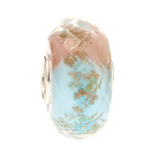 Ogerbeads Cuddle Pixiedust Fragments blue; pink; gold glass Bead by The Alternative Bead. Your official Ogerbeads Retailer from Germany