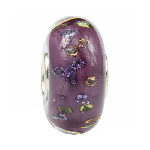 Ogerbeads Harvast Dance Diamonds purple glass Bead by The Alternative Bead. Your official Ogerbeads Retailer from Germany