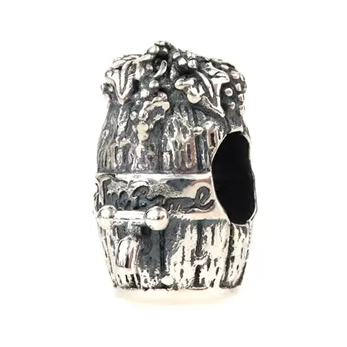 Ogerbeads Wine Barrel silver sterling-silver Bead by The Alternative Bead. Your official Ogerbeads Retailer from Germany