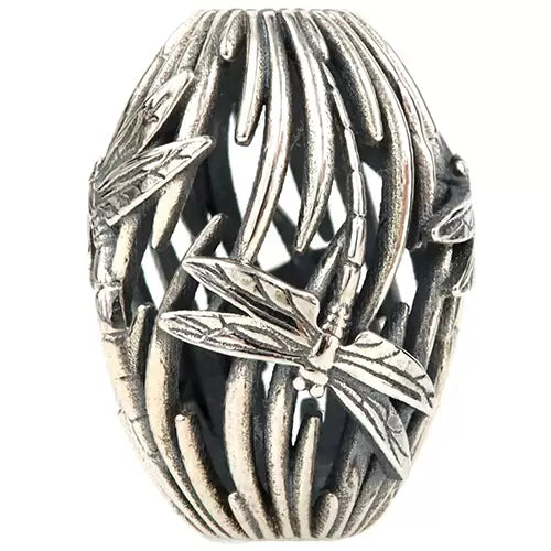 Ogerbeads Dragonfly Wilderness 2.0 silver sterling-silver Bead by The Alternative Bead. Your official Ogerbeads Retailer from Germany