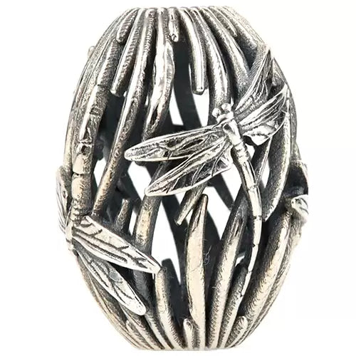 Ogerbeads Dragonfly Wilderness 2.0 silver sterling-silver Bead by The Alternative Bead. Your official Ogerbeads Retailer from Germany