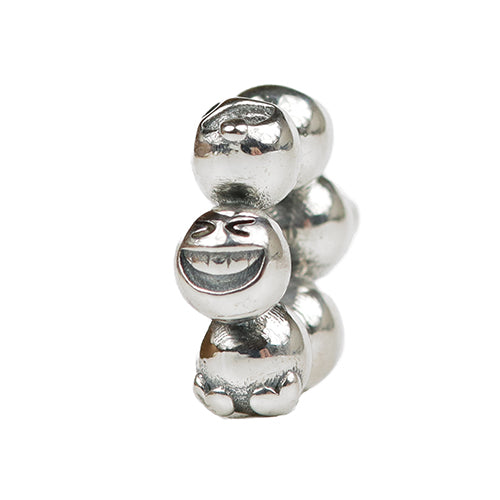 Ogerbeads Happy Faces silver sterling-silver Bead by The Alternative Bead. Your official Ogerbeads Retailer from Germany