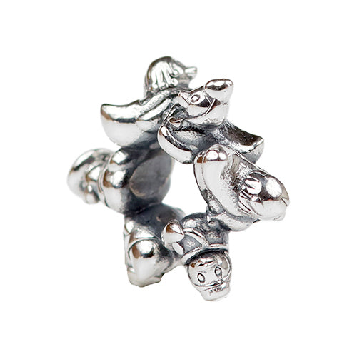 Ogerbeads Duck Festival silver sterling-silver Bead by The Alternative Bead. Your official Ogerbeads Retailer from Germany