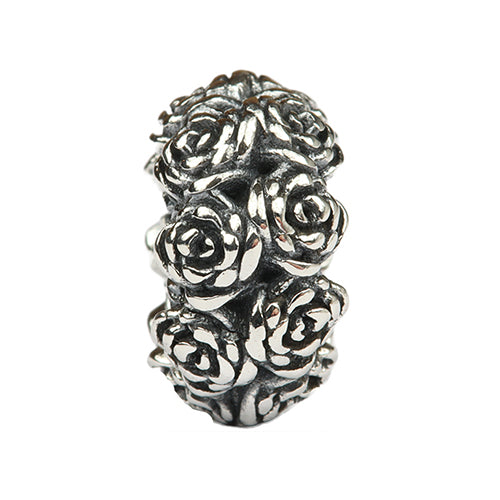 Ogerbeads Winter Rose Garden silver sterling-silver Bead by The Alternative Bead. Your official Ogerbeads Retailer from Germany