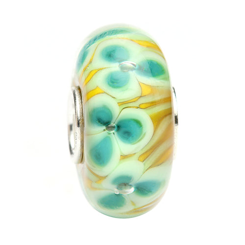 Ogerbeads Tropical Jungle Wavelet – LIMITED green; yellow glass Gift by The Alternative Bead. Your official Ogerbeads Retailer from Germany