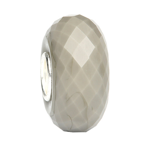 Ogerbeads Dark Oak Elemental Fragments gray; beige glass Bead by The Alternative Bead. Your official Ogerbeads Retailer from Germany