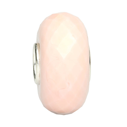 Ogerbeads Blush Elemental Fragments pink; beige glass Bead by The Alternative Bead. Your official Ogerbeads Retailer from Germany