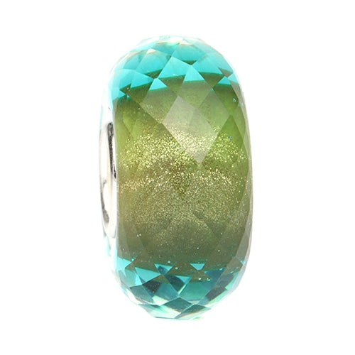 Ogerbeads Azure Sparkle Elemental Fragments blue; gold glass Bead by The Alternative Bead. Your official Ogerbeads Retailer from Germany