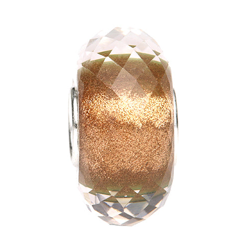 Ogerbeads Primerose Sparkle Elemental Fragments pink; gold glass Bead by The Alternative Bead. Your official Ogerbeads Retailer from Germany