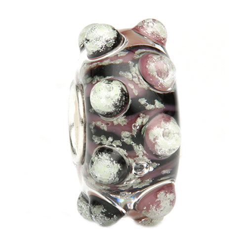 Ogerbeads Magic Spell Moonlight Speckles purple glass Bead by The Alternative Bead. Your official Ogerbeads Retailer from Germany