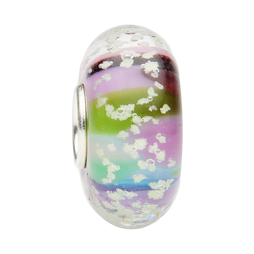 Ogerbeads Forest Nymph Moonlight pink; blue; green glass Bead by The Alternative Bead. Your official Ogerbeads Retailer from Germany