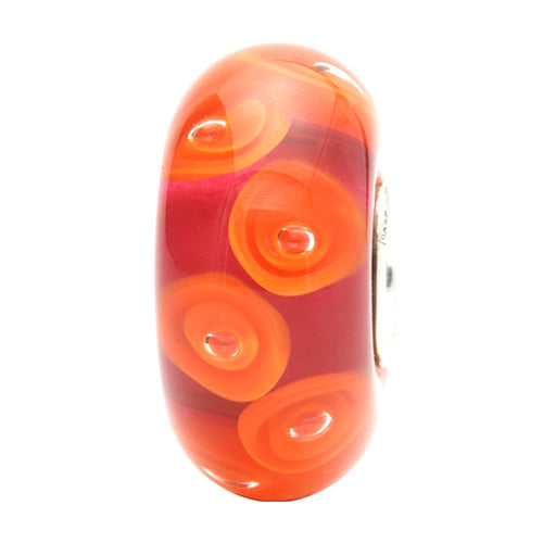 Ogerbeads Sunset Callas red; orange glass Bead by The Alternative Bead. Your official Ogerbeads Retailer from Germany