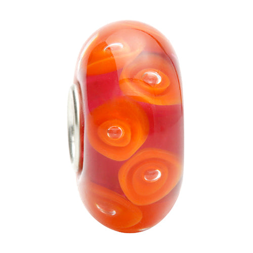 Ogerbeads Sunset Callas red; orange glass Bead by The Alternative Bead. Your official Ogerbeads Retailer from Germany