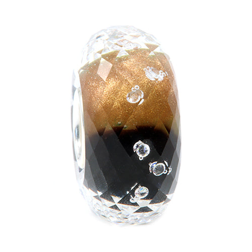 Ogerbeads Obsidian Diamond Fragments brown; black glass Bead by The Alternative Bead. Your official Ogerbeads Retailer from Germany