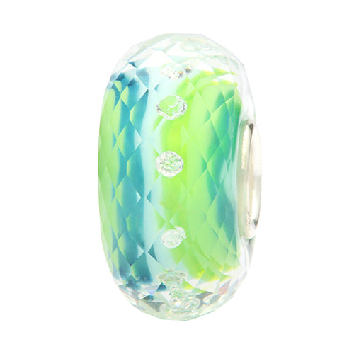 Ogerbeads Bermuda Diamonds Fragments green; blue glass Bead by The Alternative Bead. Your official Ogerbeads Retailer from Germany