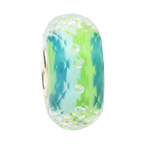 Ogerbeads Bermuda Diamonds Fragments green; blue glass Bead by The Alternative Bead. Your official Ogerbeads Retailer from Germany