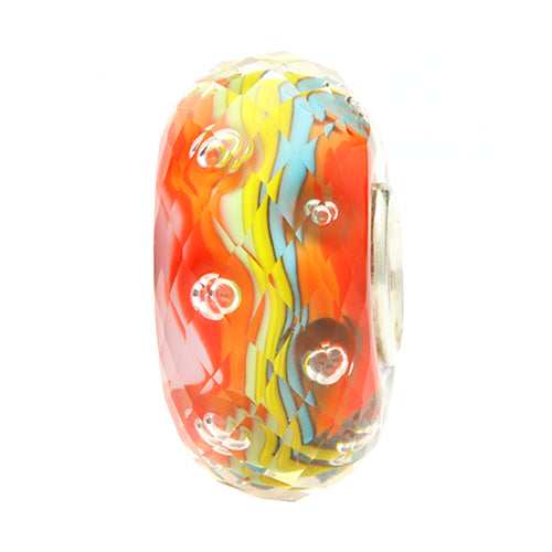 Ogerbeads Vibrant Spinkles Fragments orange; multicolor glass Bead by The Alternative Bead. Your official Ogerbeads Retailer from Germany