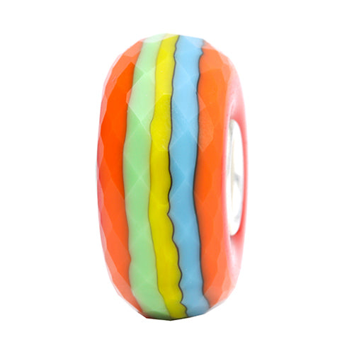 Ogerbeads Vibrant Timeless Fragments orange; multicolor glass Bead by The Alternative Bead. Your official Ogerbeads Retailer from Germany