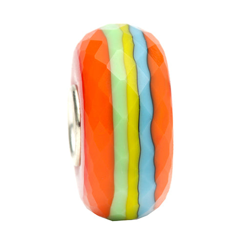 Ogerbeads Vibrant Timeless Fragments orange; multicolor glass Bead by The Alternative Bead. Your official Ogerbeads Retailer from Germany