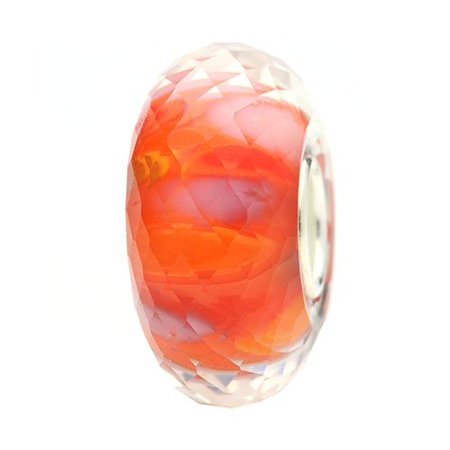 Ogerbeads Mango Sorbet Fragments red; orange glass Bead by The Alternative Bead. Your official Ogerbeads Retailer from Germany