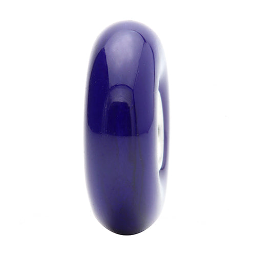 Ogerbeads Delft Blue Slim Elemental blue glass Spacer by The Alternative Bead. Your official Ogerbeads Retailer from Germany