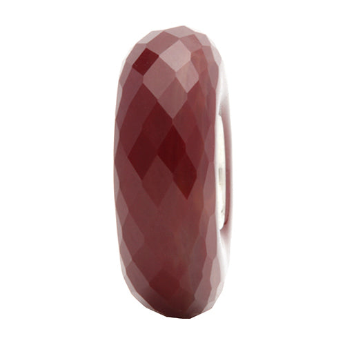 Ogerbeads Firebrick Slim Elemental Fragments red glass Spacer by The Alternative Bead. Your official Ogerbeads Retailer from Germany
