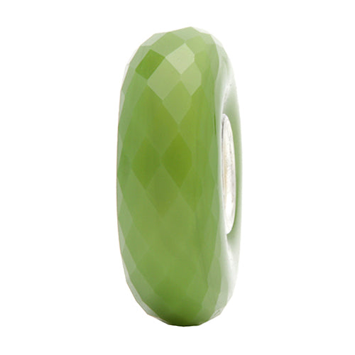 Ogerbeads Olive Slim Elemental Fragments green glass Spacer by The Alternative Bead. Your official Ogerbeads Retailer from Germany