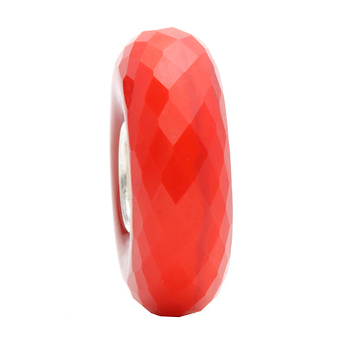 Ogerbeads Lipstick Slim Elemental Fragments red glass Spacer by The Alternative Bead. Your official Ogerbeads Retailer from Germany