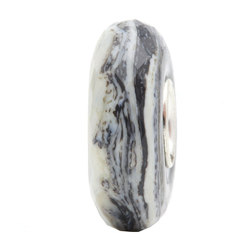 Ogerbeads Marble Slim Elemental Fragments black; white glass Spacer by The Alternative Bead. Your official Ogerbeads Retailer from Germany
