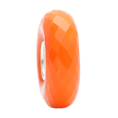 Ogerbeads Tangerine Slim Elemental Fragments orange glass Spacer by The Alternative Bead. Your official Ogerbeads Retailer from Germany