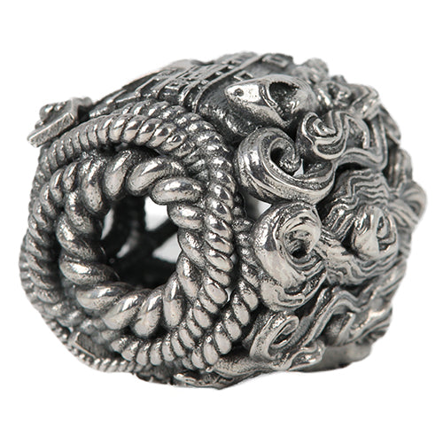 Ogerbeads Shipwreck Barrel silver sterling-silver Bead by The Alternative Bead. Your official Ogerbeads Retailer from Germany
