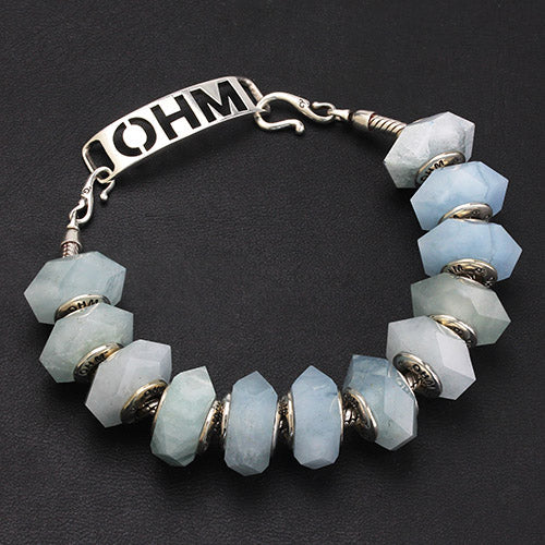 OHM Beads OROQ NO. 8 Serenity Please sterling-silver Bead The Alternative Bead