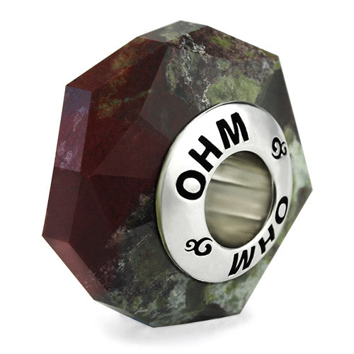 OHM Beads Dragon Stone (ORK024) sterling-silver Bead The Alternative Bead