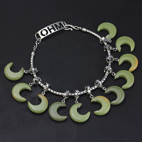 OHM Beads OROQ NO. 10 Moonlit Serenade sterling-silver Bead The Alternative Bead