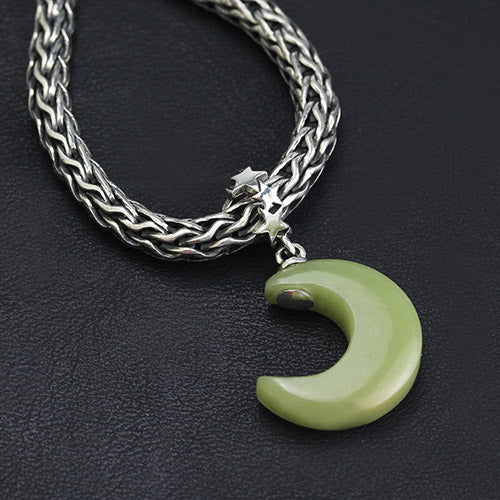 OHM Beads OROQ NO. 10 Moonlit Serenade sterling-silver Bead The Alternative Bead