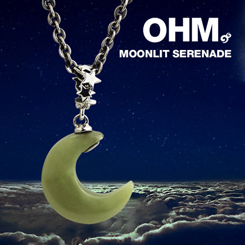 OHM Beads OROQ NO. 10 Moonlit Serenade sterling-silver Bead The Alternative Bead