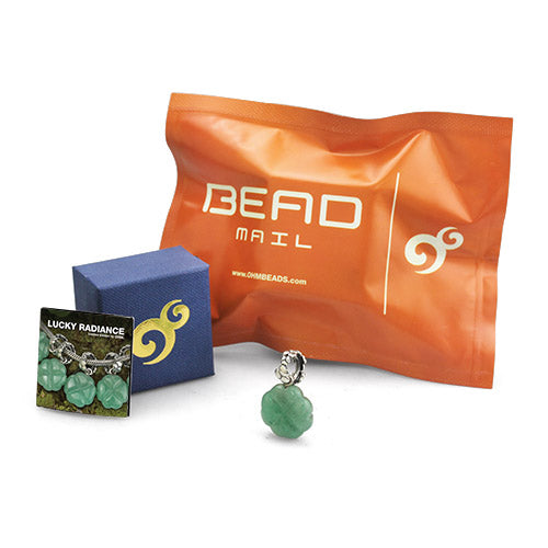 OHM Beads OROQ NO. 9 Lucky Radiance (ORK027) sterling-silver Bead The Alternative Bead