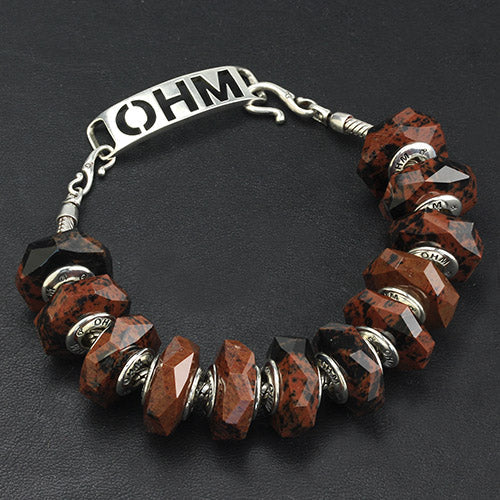 OHM Beads Wild Wisdom (ORK046) brown natural-stone Bead The Alternative Bead