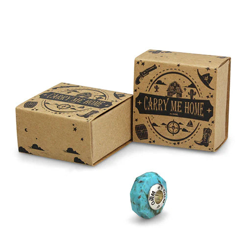 OHM Beads Joyful Sky blue natural-stone Bead by The Alternative Bead. Your official OHM Beads Retailer from Germany