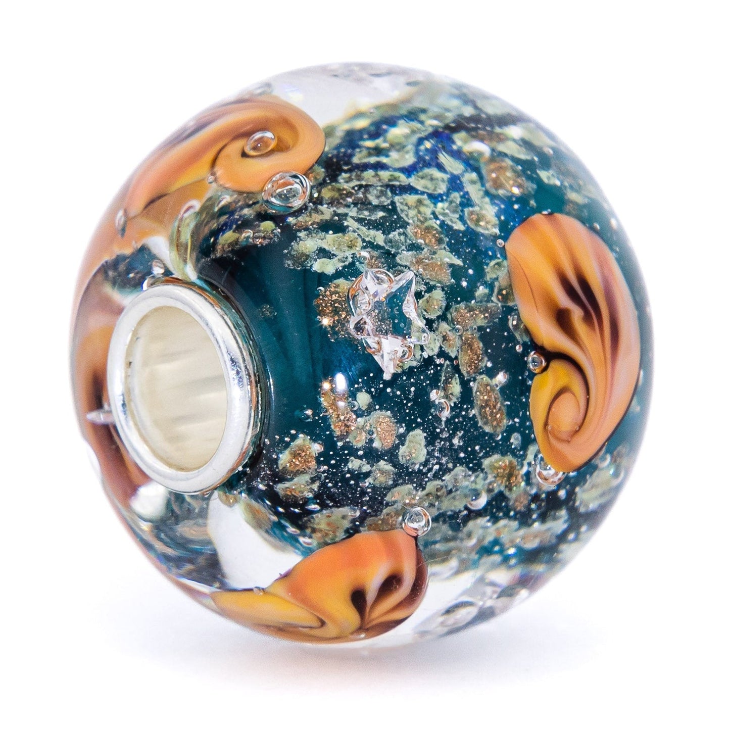 Elfbeads Ocean Seashell Shimmering World (G220620) glass Bead - The Alternative Bead official German Retailer. Buy 4 get 5 - free DHL Shipping for all orders above 150 ?