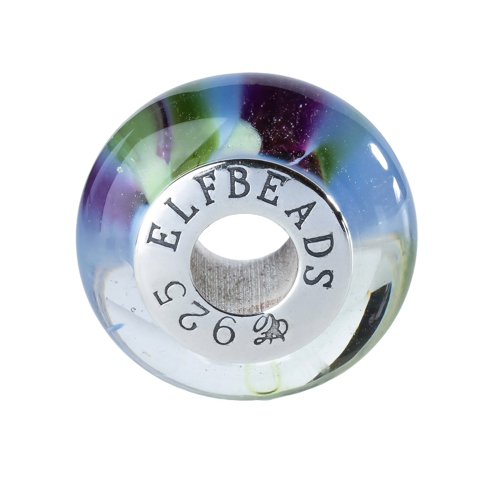 Elfbeads Ocean Swamp Jelly  glass Bead by The Alternative Bead. Your official Elfbeads Retailer from Germany