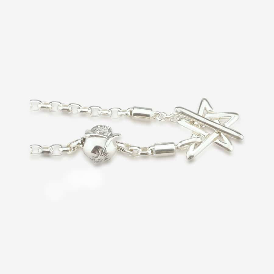 Praan Omega Star PRAAN Bracelet silver sterling-silver Bracelet by The Alternative Bead. Your official Praan Retailer from Germany