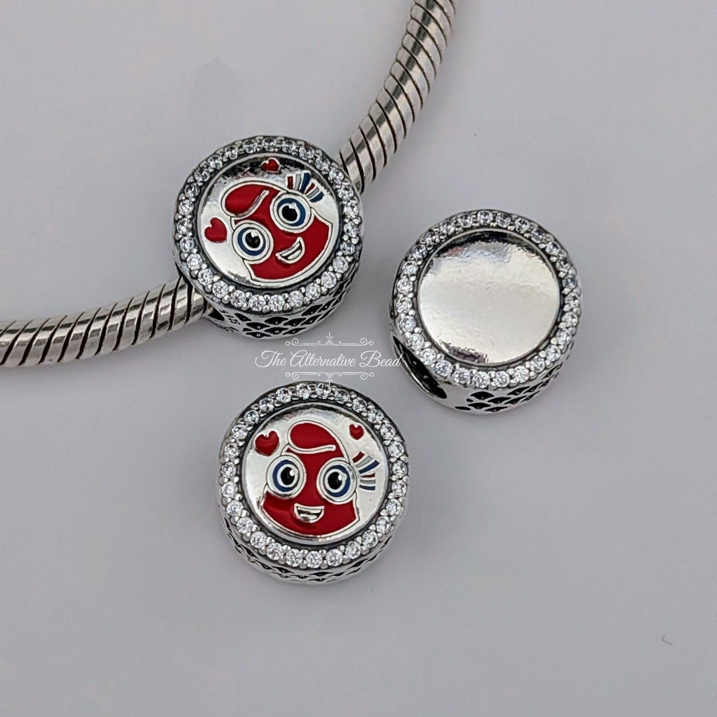 Pandora Paris Olympics 2024 Engravable Mascot silver sterling-silver Bead by The Alternative Bead. Your official Pandora Retailer from Germany