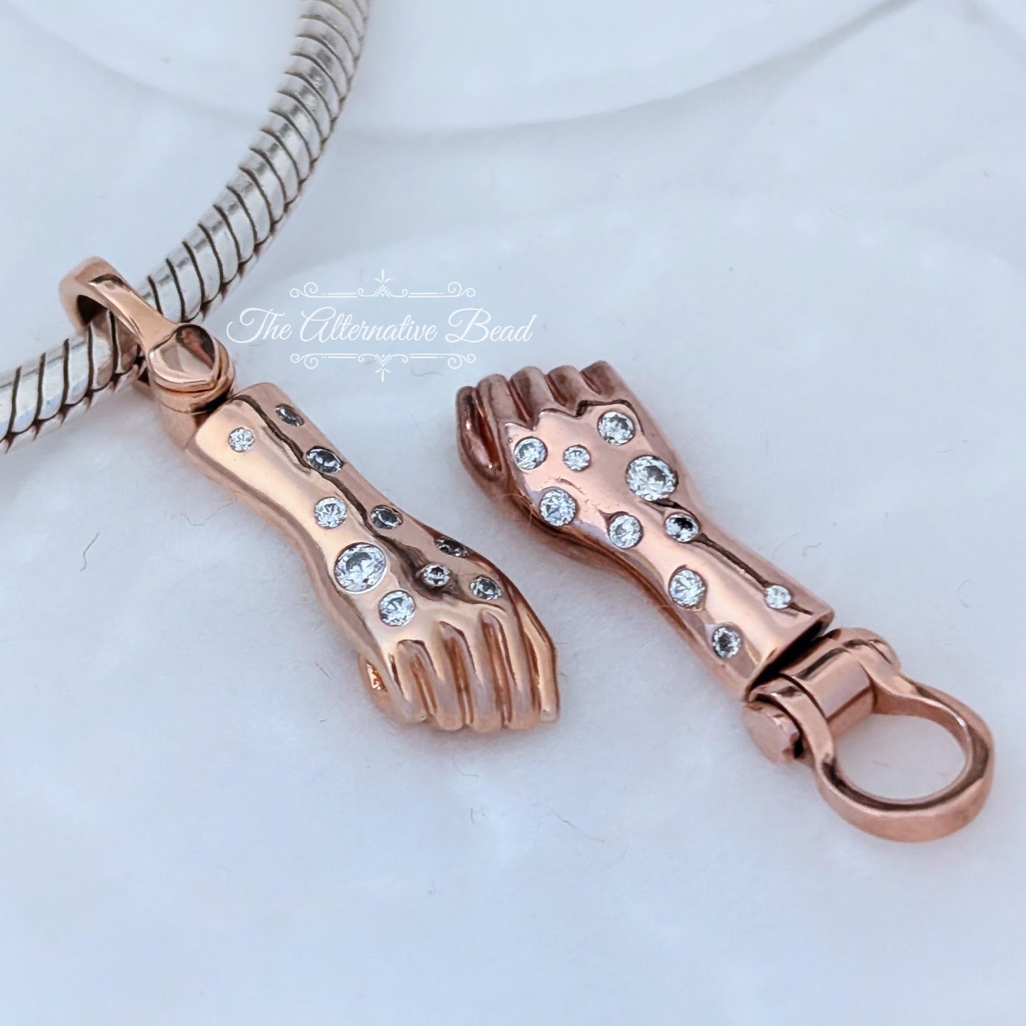 Pandora Female Empowerment Dangle rose-gold rose-gold Dangle by The Alternative Bead. Your official Pandora Retailer from Germany