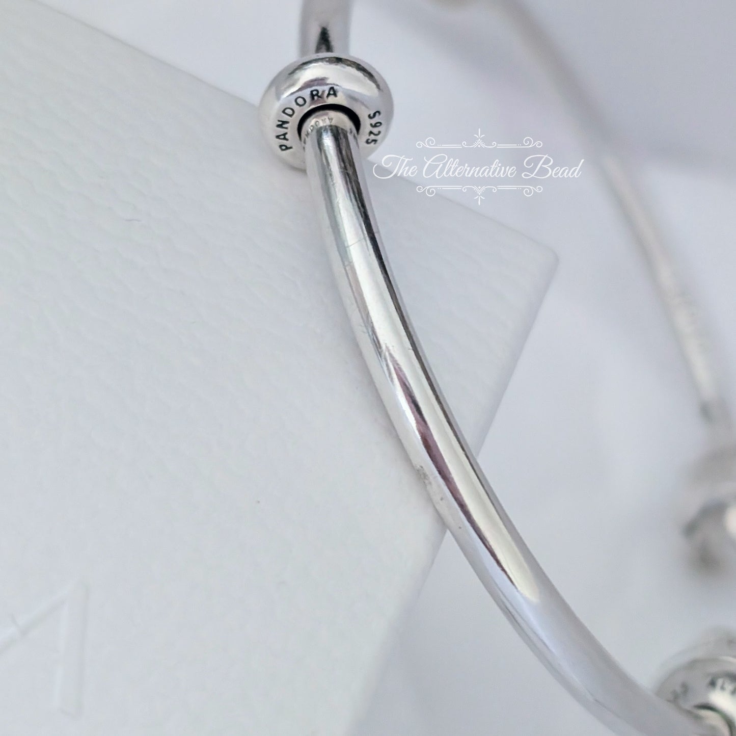 Disney x Pandora Mickey & Minnie Open Bangle silver sterling-silver Bangle by The Alternative Bead. Your official Disney x Pandora Retailer from Germany